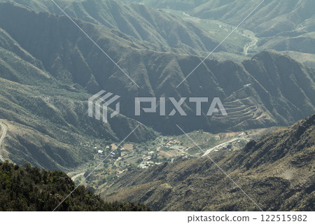 Breathtaking Mountain Landscape of Abha, Saudi Arabia 122515982