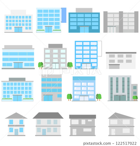 各種建築物的插圖集 122517022