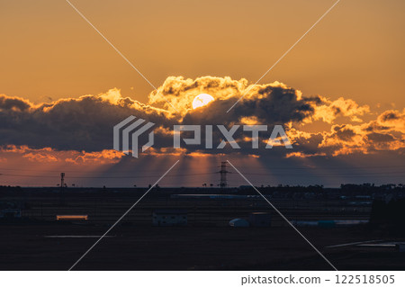 Fantastic morning glow Sunrise Fantastic morning glow Sunrise 122518505