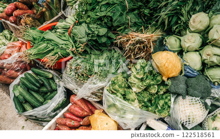 Experience the Vibrant and Fresh Produce Available for Purchase at a Local Farmers Market Experience the Vibrant and Fresh Produce Available for Purchase at a Local Farmers Market 122518561