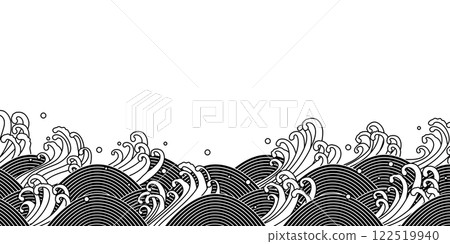 波浪在波浪上奔跑 122519940