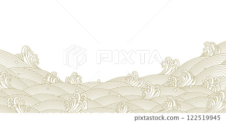 波浪在波浪上奔跑 122519945