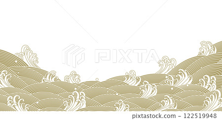 波浪在波浪上奔跑 122519948