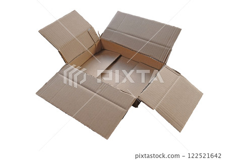 empty cardboard box empty cardboard box 122521642