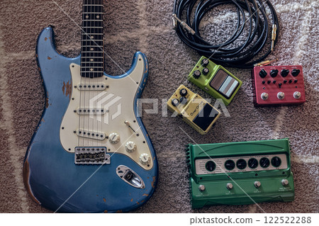 Electric guitar and effects Electric guitar and effects 122522288