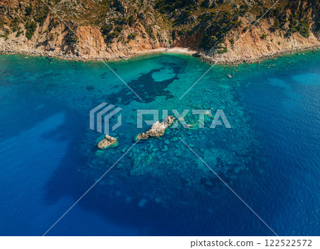 Aerial view of a stunning Aerial view of a stunning 122522572