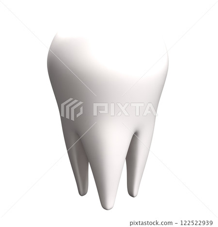 The White tooth for Health or medical concept. 122522939