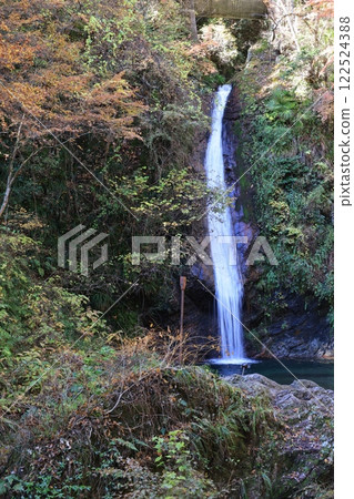 Chichibu Kegon Falls, a famous waterfall in Minano Town, Chichibu District, Saitama Prefecture 122524388