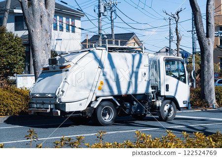 垃圾車、垃圾收集、廢棄物處理廠 122524769