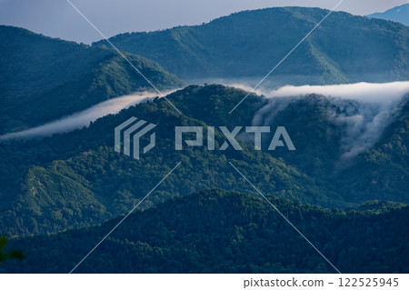 從淺草山上看到的瀑布雲 122525945