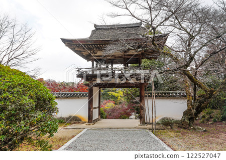 Nara, Chogakuji Temple Tower Gate Nara, Chogakuji Temple Tower Gate 122527047