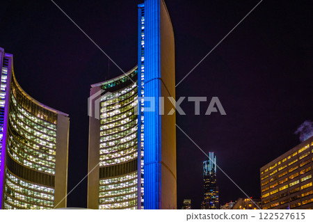 多倫多廣場夜景 多倫多廣場夜景 122527615