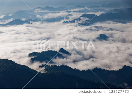The sea of clouds at Lake Tagokura seen from Mount Asakusa The sea of clouds at Lake Tagokura seen from Mount Asakusa 122527773