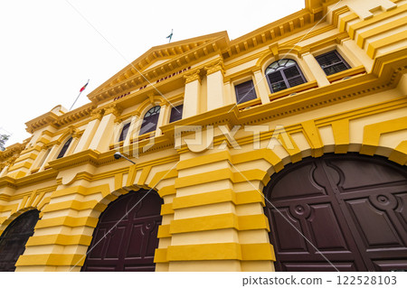 The Fire Services Museum is an old fire station, now turned into a museum in Macau, China. The Fire Services Museum is an old fire station, now turned into a museum in Macau, China. 122528103