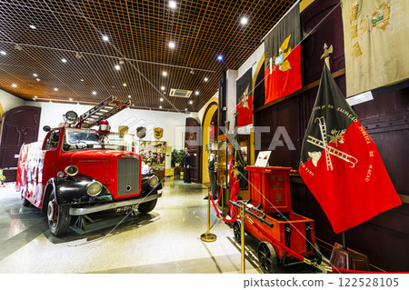 The Fire Services Museum is an old fire station, now turned into a museum in Macau, China. 122528105