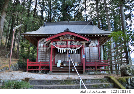 位於埼玉縣秩父市荒川日野的珍貴的音楽富士淺間神社 122528388