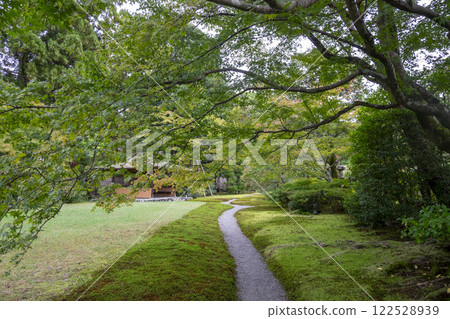 The Japanese garden at Tairyu Sanso, a nationally designated scenic spot (Nanzenji Fukuchicho, Sakyo Ward, Kyoto City, Kyoto Prefecture) 122528939