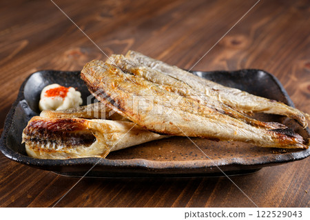 冰魚（komai）乾過夜 122529043