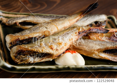 Icefish (komai) dried overnight 122529048