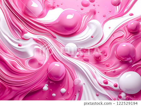 彩色顏料抽象圖片素材粉紅色 彩色顏料抽象圖片素材粉紅色 122529194