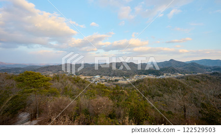 View from the observation deck at Nishitani Forest Park 122529503