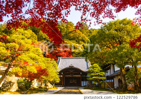 【京都風景】南禪寺，秋葉靜謐 122529786