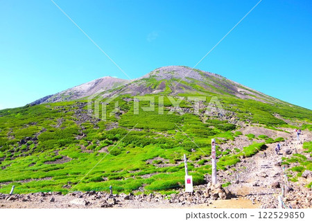 通往乘鞍嶽山頂的山路入口 122529850