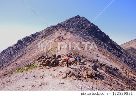 通往乘鞍山頂的山脊線景觀 122529851