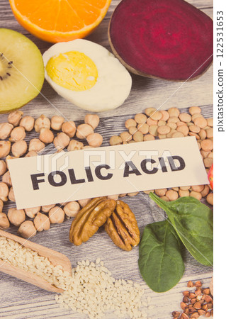 Healthy nutritious food as source natural vitamin B9, fiber and other minerals Healthy nutritious food as source natural vitamin B9, fiber and other minerals 122531653