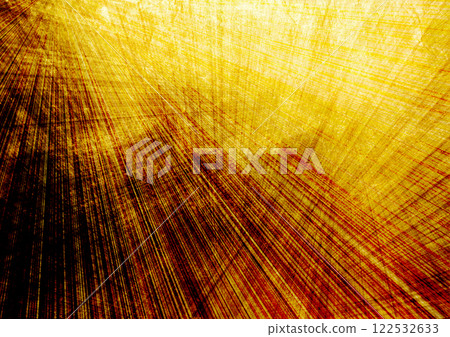 Golden shining light lines, crossing lines, streaks of light (background material) 122532633