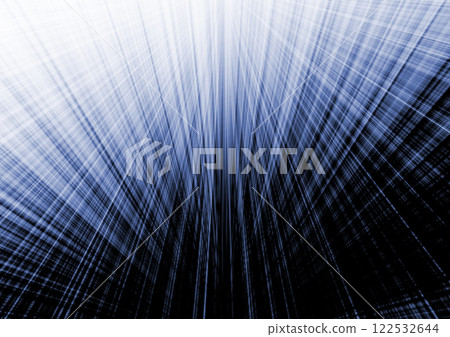 Intersecting lines, streaks of light (background material) blue Intersecting lines, streaks of light (background material) blue 122532644
