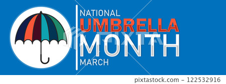 National Umbrella Month National Umbrella Month 122532916