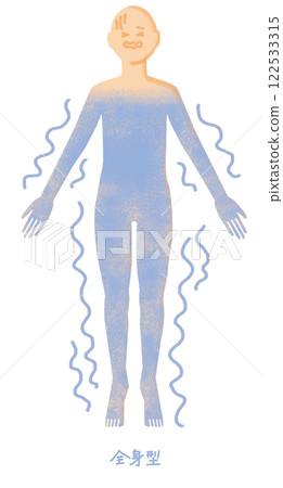 Person with poor circulation to the whole body_Full body type 122533315