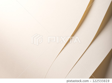 A refined cream white paper background with a smooth, matte texture, exuding timeless elegance and a A refined cream white paper background with a smooth, matte texture, exuding timeless elegance and a 122533819