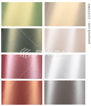 Metallic paper background with a glossy gradient and pearlescent shimmer. Smooth reflective surfaces 122533963