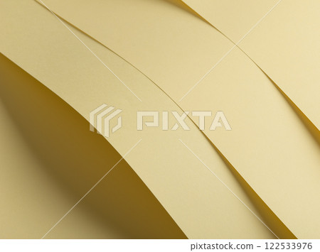 Pale yellow paper background with a smooth matte surface and soft pastel tones. Gentle and refined, 122533976