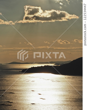 Evening view of Harima Nada seen from Cape Manyo Evening view of Harima Nada seen from Cape Manyo 122534447