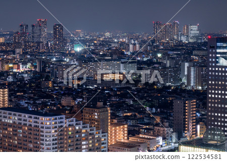 [神奈川縣] 川崎市中心/城市夜景 122534581