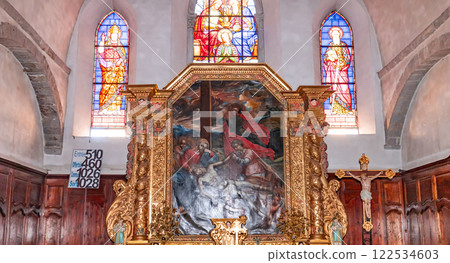 Church Saint Victor, Trans-en-Provence, Var, Provence, France 122534603