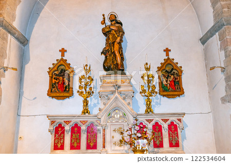 Church Saint Victor, Trans-en-Provence, Var, Provence, France Church Saint Victor, Trans-en-Provence, Var, Provence, France 122534604