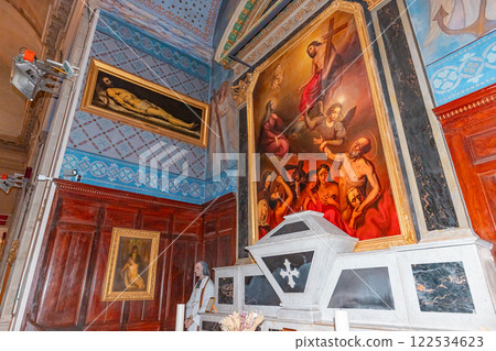 Les Arcs, saint jean-baptiste church, Var, Provence, France 122534623