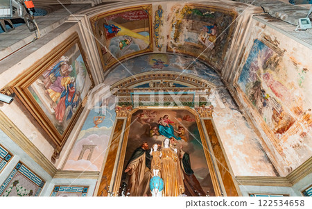 Les Arcs, saint jean-baptiste church, Var, Provence, France Les Arcs, saint jean-baptiste church, Var, Provence, France 122534658