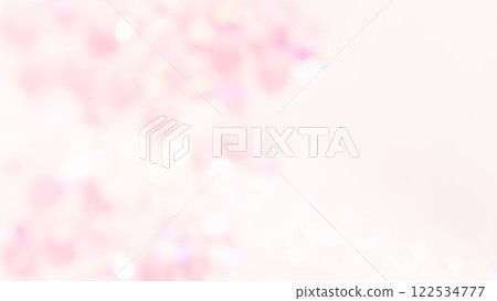 美麗的粉紅色櫻花花瓣圖像背景圖可愛閃閃發光和蓬鬆 122534777