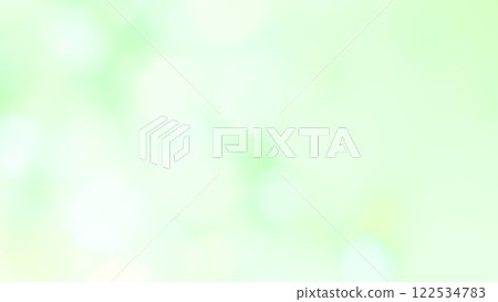 清新綠色漸層背景插畫水彩風格閃閃發光 122534783