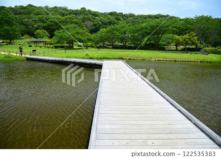 Itsukushima Wetlands Park, where fresh water springs forth Itsukushima Wetlands Park, where fresh water springs forth 122535383