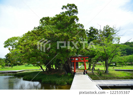 清泉湧出的嚴島濕地公園 122535387