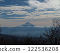 Mount Fuji as seen from the top of Mount Kayagatake in Yamanashi Prefecture 122536208