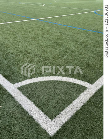 足球場上的角球弧 足球場上的角球弧 122536933