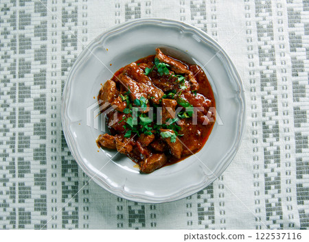 Hungarian beef stew 122537116
