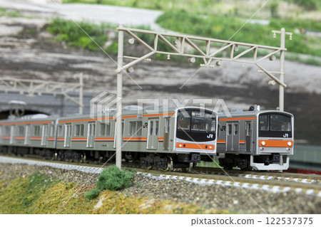 鐵道模型 N 軌距武藏野線 205 系列 08 鐵道模型 N 軌距武藏野線 205 系列 08 122537375